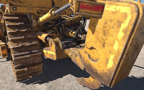 Tractor D11T Caterpillar (detalle)