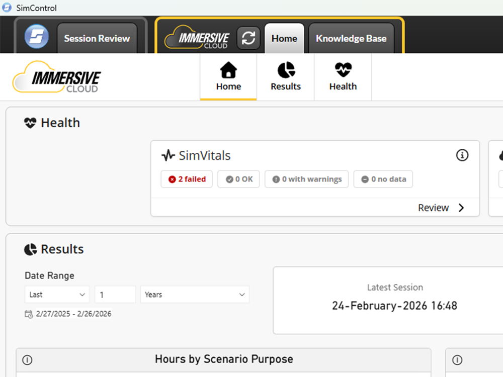 Immersive Cloud - Ahora en SimControl