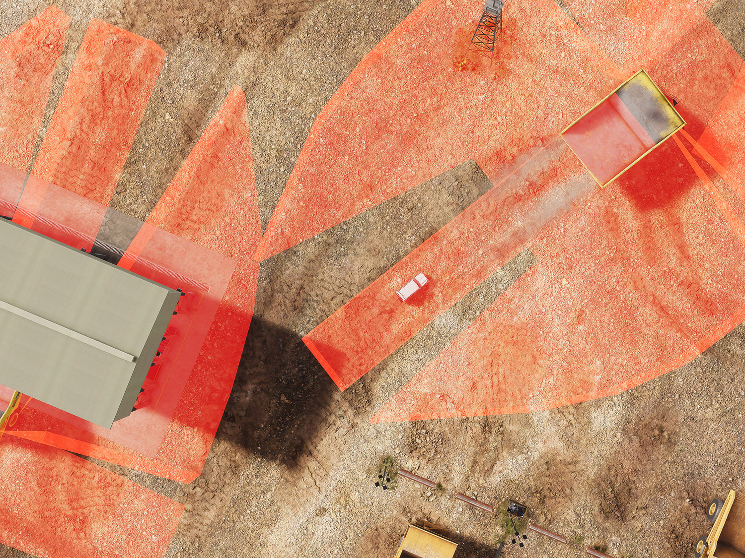 Asistente de puntos ciegos en vehículos livianos