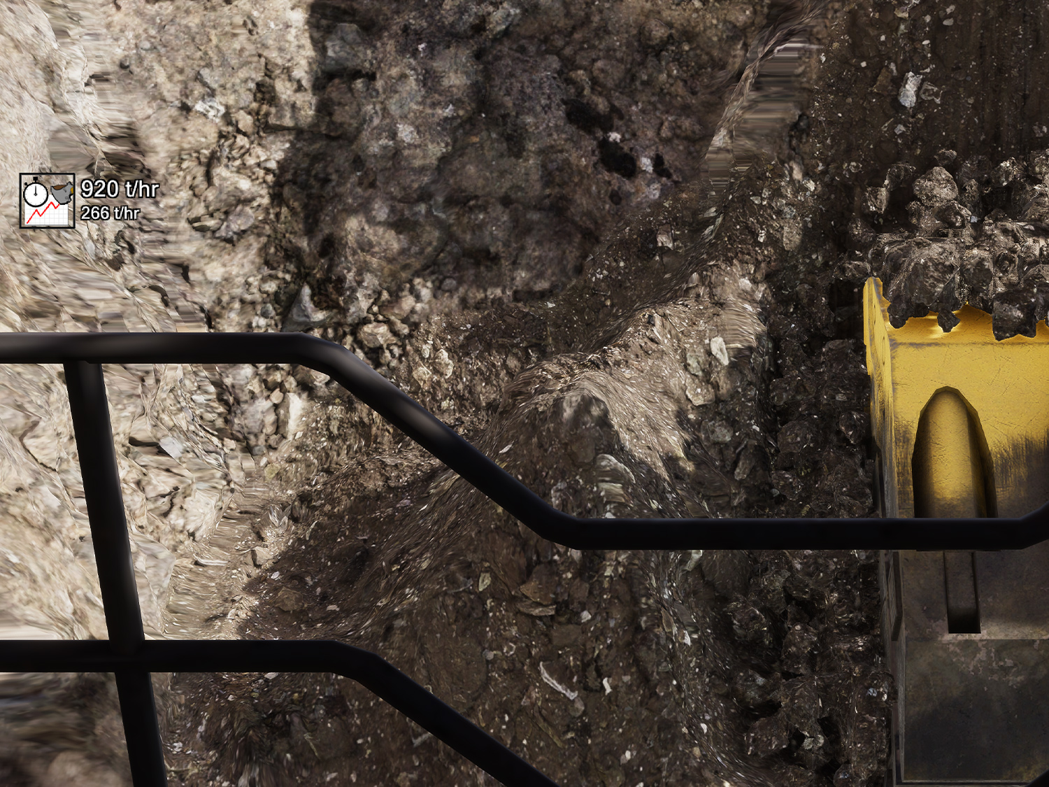 Indicadores de eficiencia de producción (Tiempo y carga/masa)